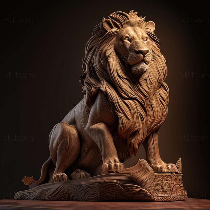 3D model Mufasa The Lion King (STL)